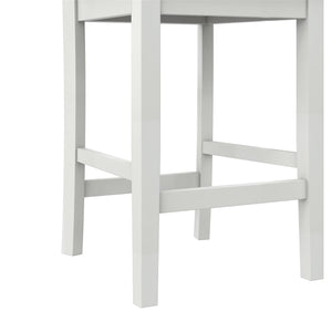 DHP Shiloh Counter Height Stools, Set of 2 - Rustic Brown - Set of 2