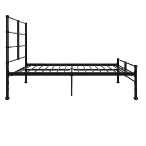 Mr. Kate MacKenzie Adaptable Metal Platform Bed - Black - Full