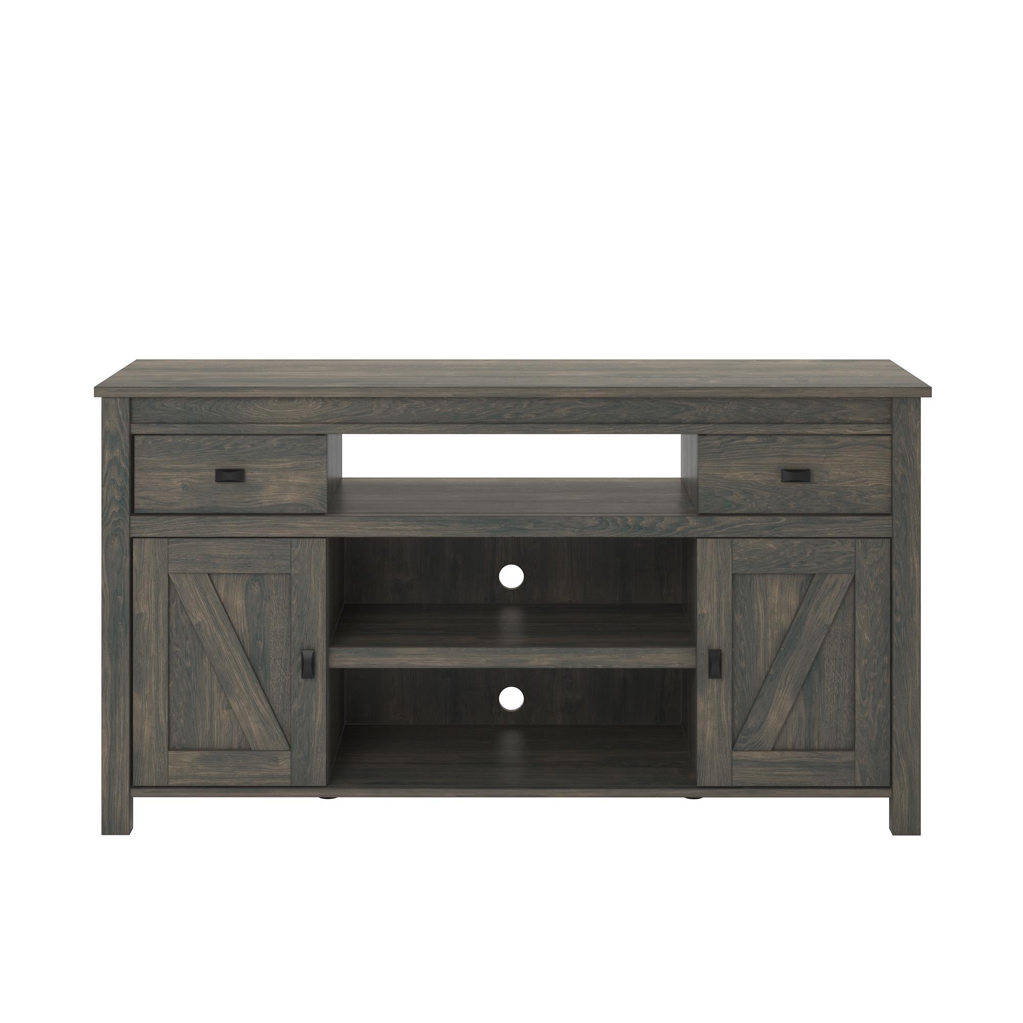 Ameriwood Home Farmington TV Stand for TVs up to 60" - Weathered Oak