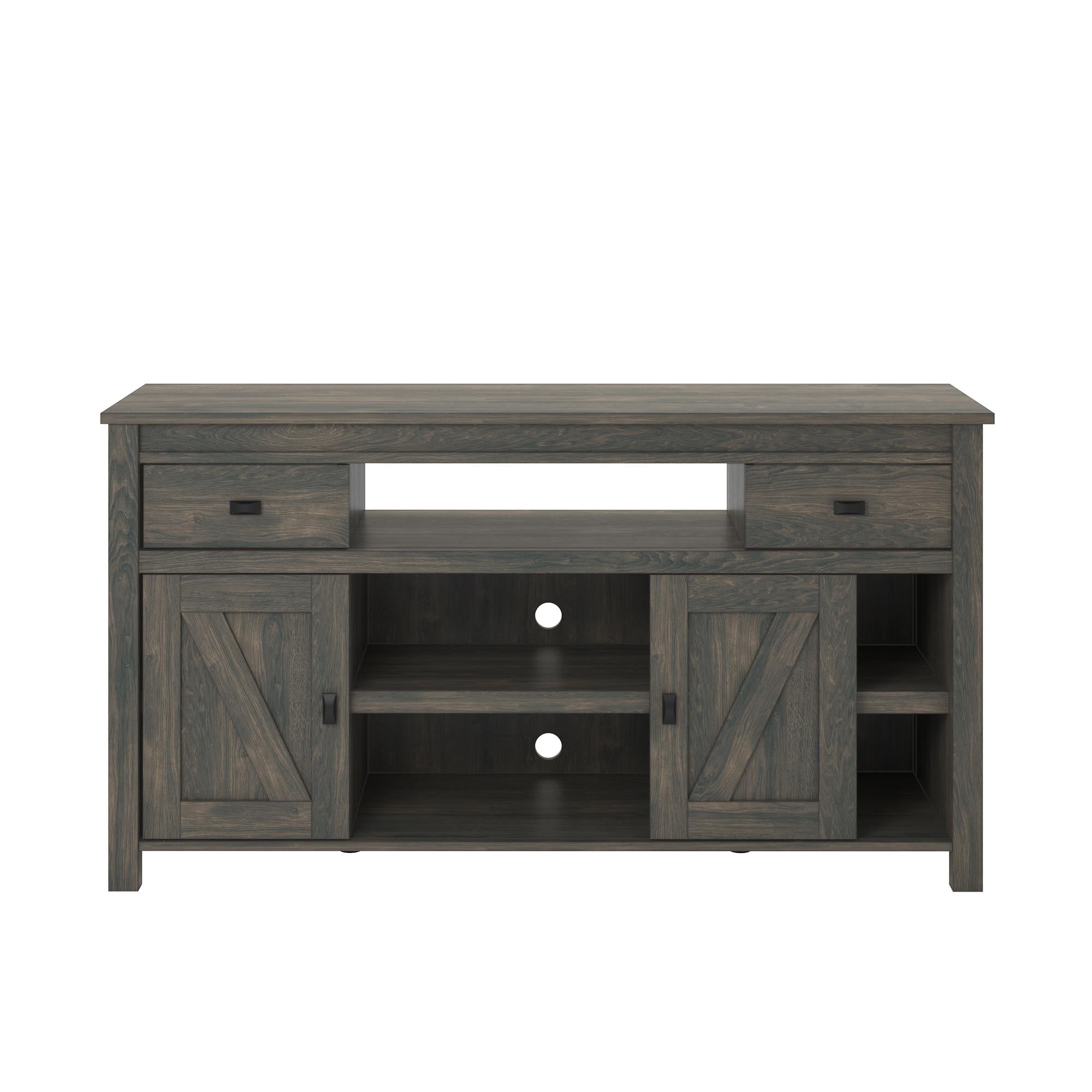 Ameriwood Home Farmington TV Stand for TVs up to 60" - Weathered Oak