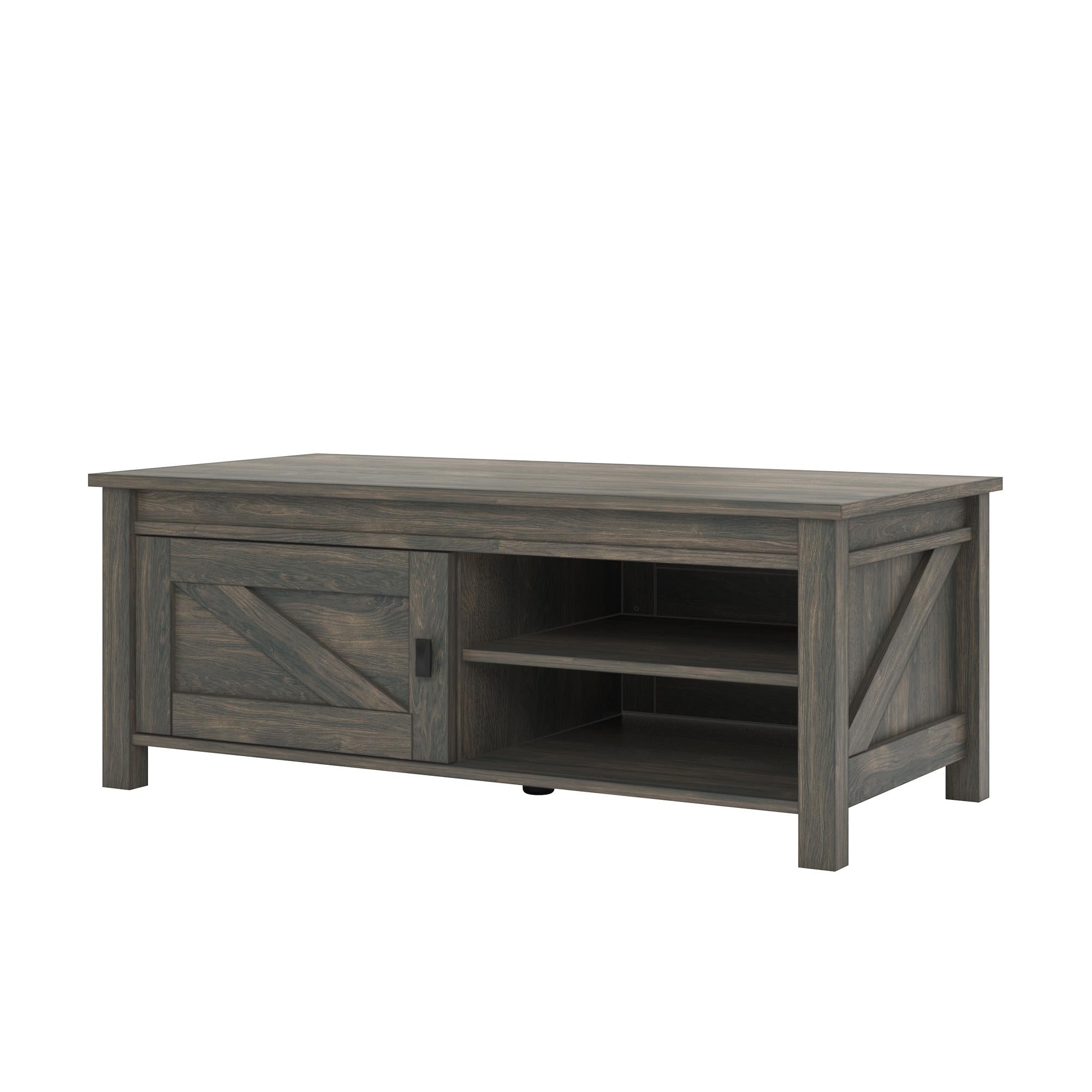Ameriwood Home Farmington Coffee Table - Weathered Oak