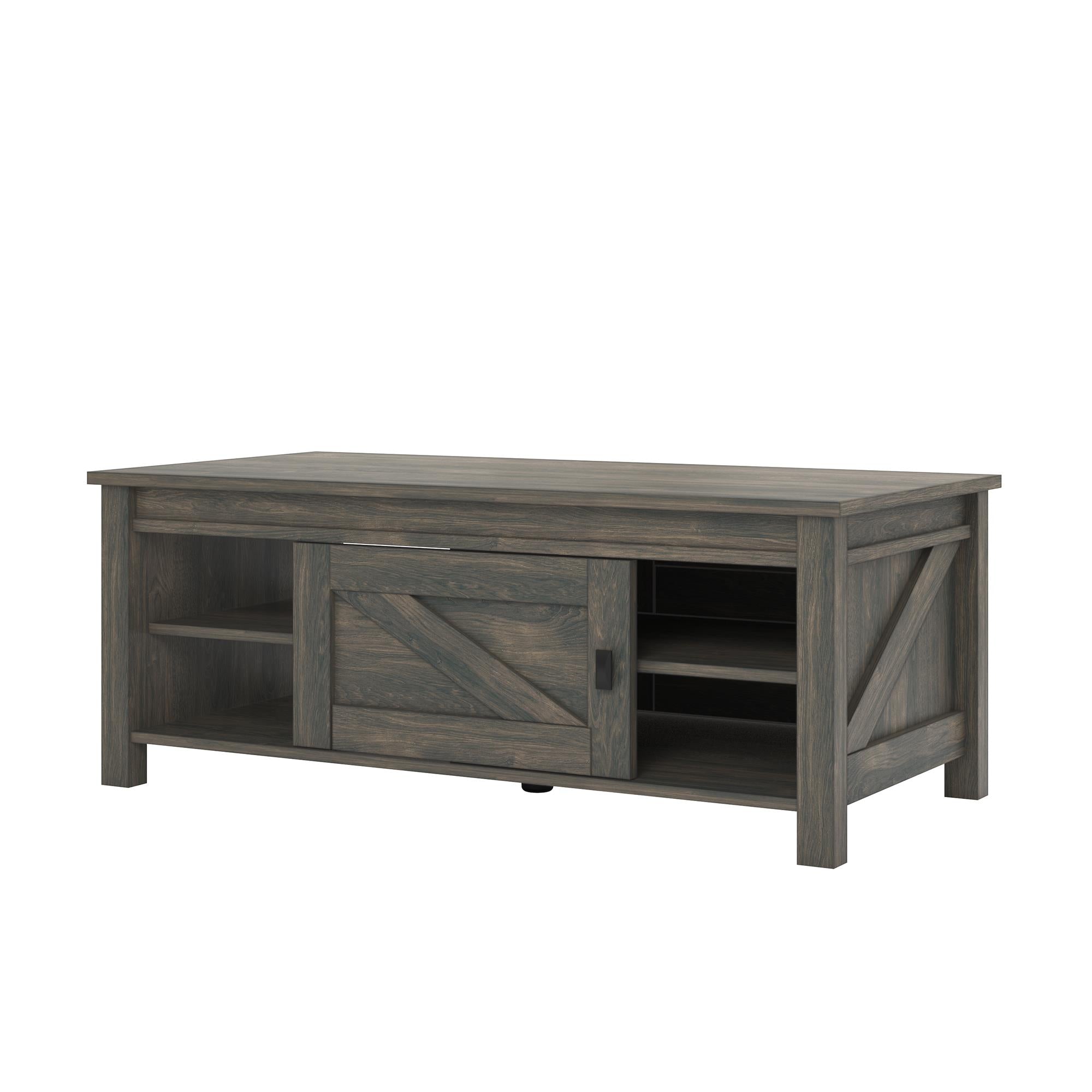 Ameriwood Home Farmington Coffee Table - Weathered Oak