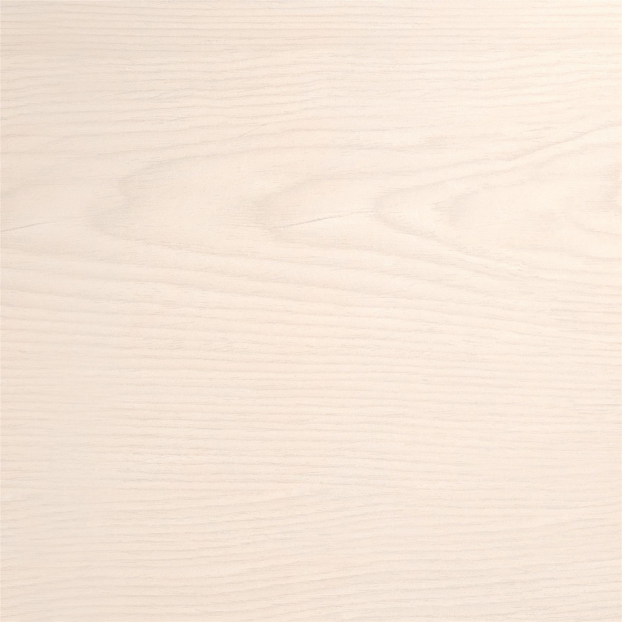 DHP Cologne Wood Bed Frame with Upholstered Headboard - Light Oak - King