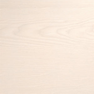 DHP Cologne Wood Bed Frame with Upholstered Headboard - Light Oak - King