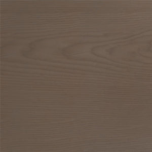 DHP Cologne Wood Bed Frame with Upholstered Headboard - Walnut - Queen