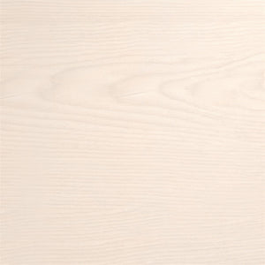 DHP Cologne Wood Bed Frame with Upholstered Headboard - Light Oak - Queen