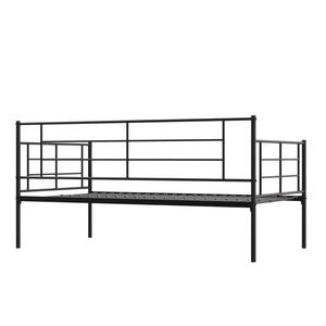 RealRooms Praxis Metal Daybed - Black - Twin