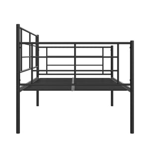 RealRooms Praxis Metal Daybed - Black - Twin