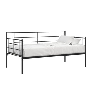 RealRooms Praxis Metal Daybed - Black - Twin