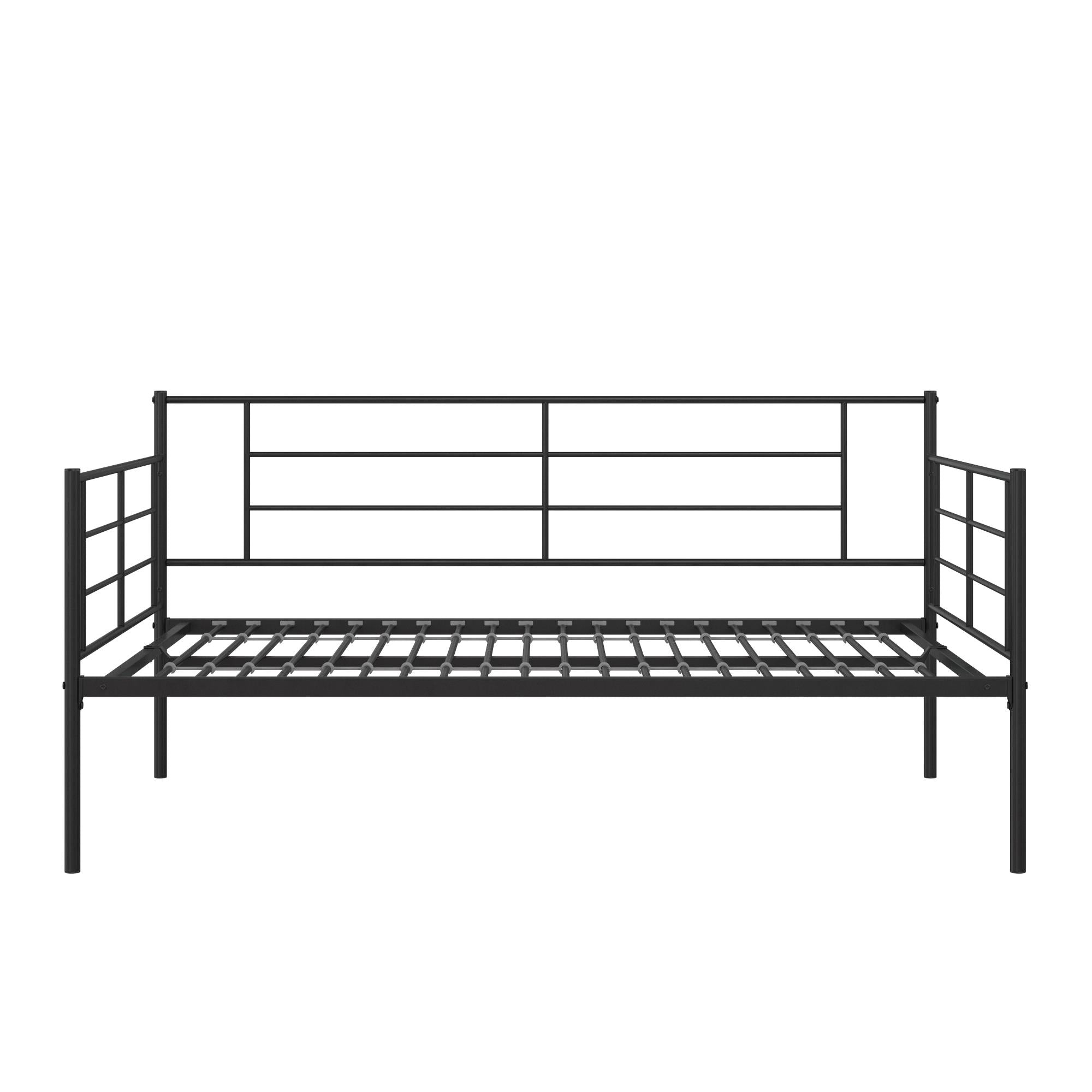 RealRooms Praxis Metal Daybed - Black - Full