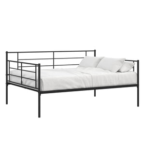 RealRooms Praxis Metal Daybed - Black - Full