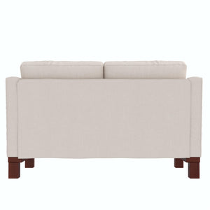 DHP Brooklyn Loveseat - Beige - 2-Seater