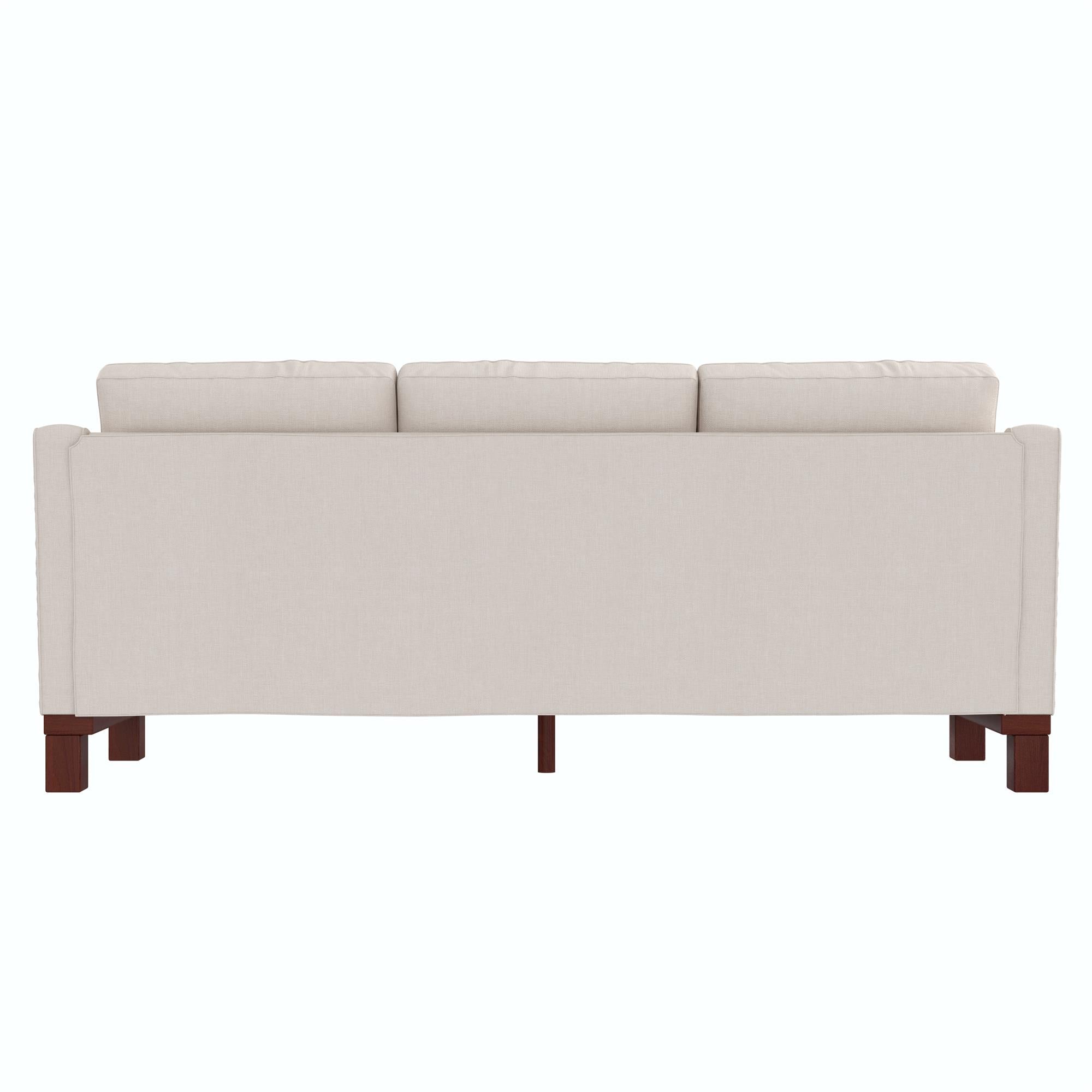 DHP Brooklyn Sofa - Beige - 3-Seater