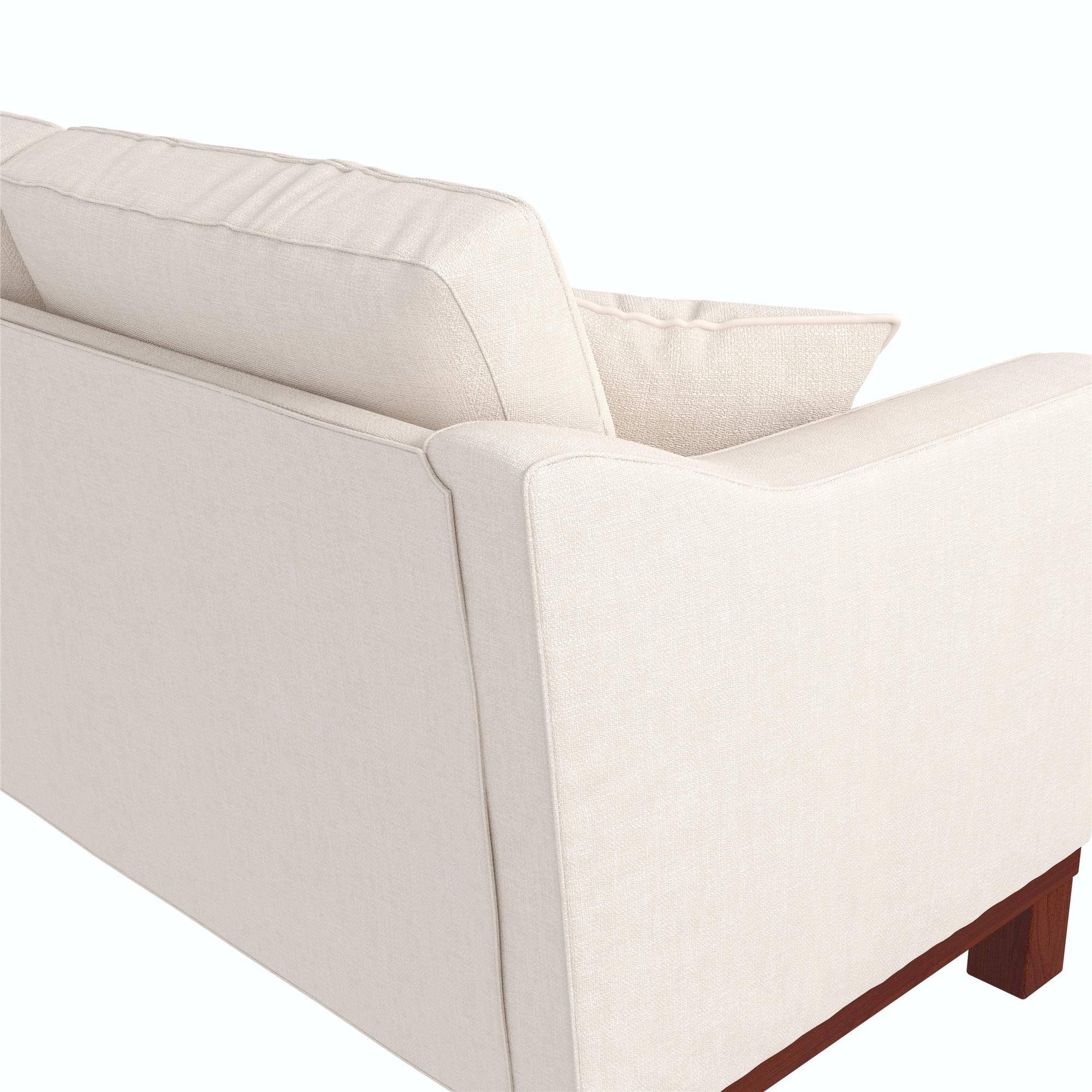 DHP Brooklyn Sofa - Beige - 3-Seater