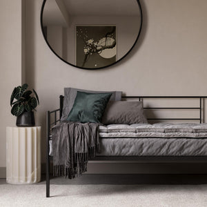 RealRooms Praxis Metal Daybed - Black - Full