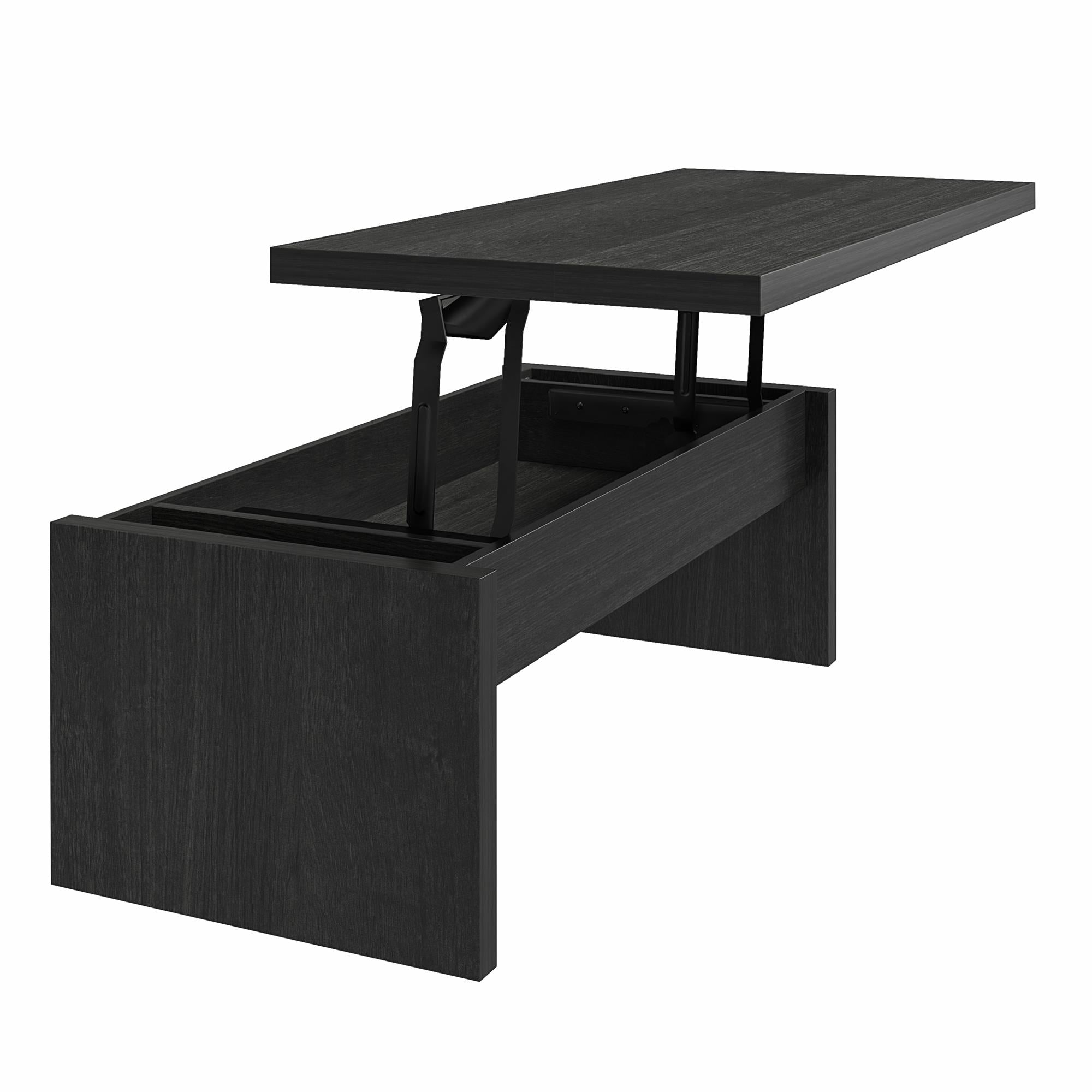 Mr. Kate Winston Lift Top Coffee Table - Black Oak