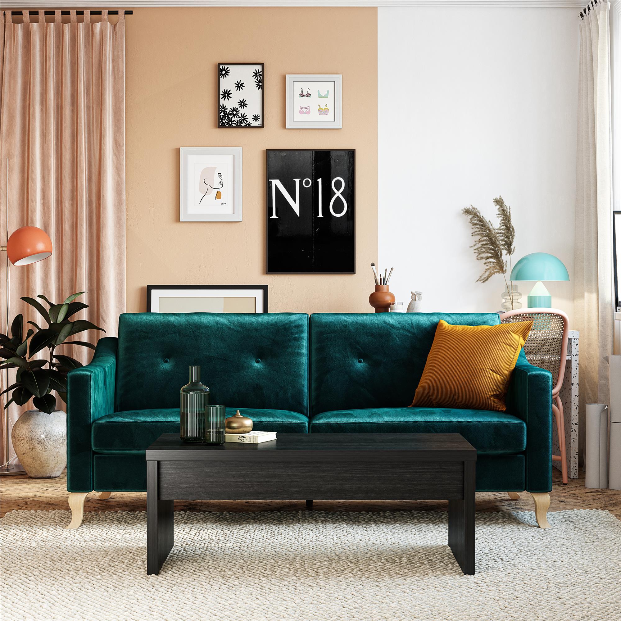 Mr. Kate Winston Lift Top Coffee Table - Black Oak