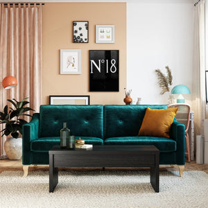 Mr. Kate Winston Lift Top Coffee Table - Black Oak