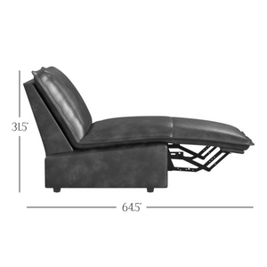 Cortney's Collection Gotham Power Motion Recliner - Acorn