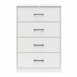 Ameriwood Home BrEZ Build Pearce 4 Drawer Dresser - White - 4 Drawer