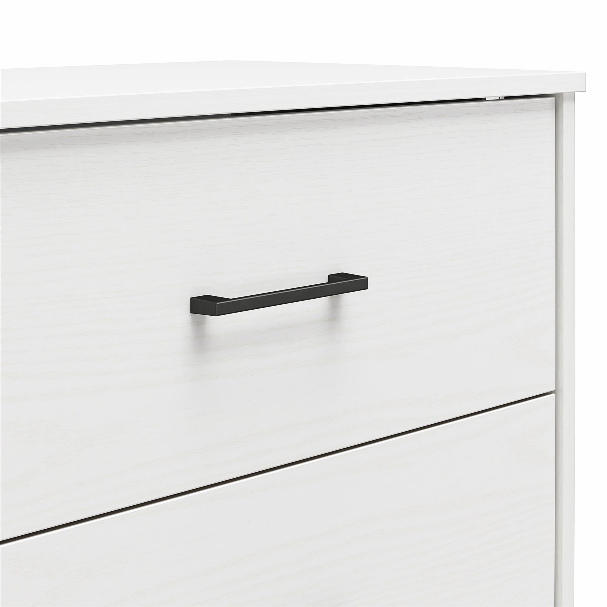 Ameriwood Home BrEZ Build Pearce 4 Drawer Dresser - White - 4 Drawer