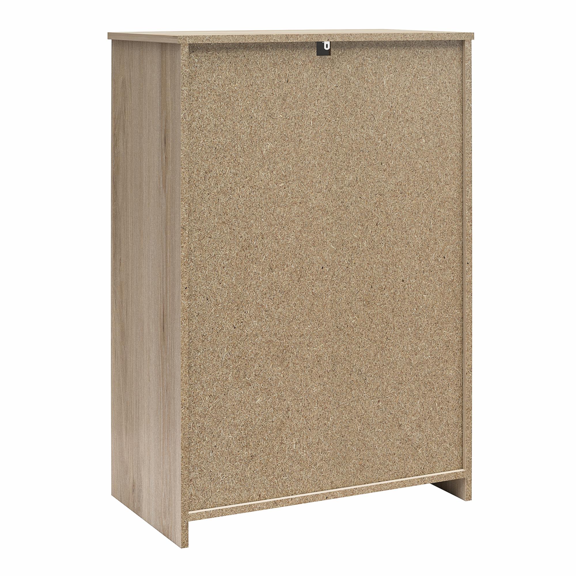 Ameriwood Home BrEZ Build Pearce 4 Drawer Dresser - Blonde Oak - 4 Drawer