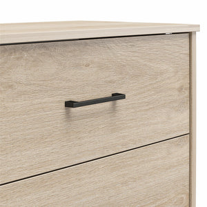 Ameriwood Home BrEZ Build Pearce 4 Drawer Dresser - Blonde Oak - 4 Drawer