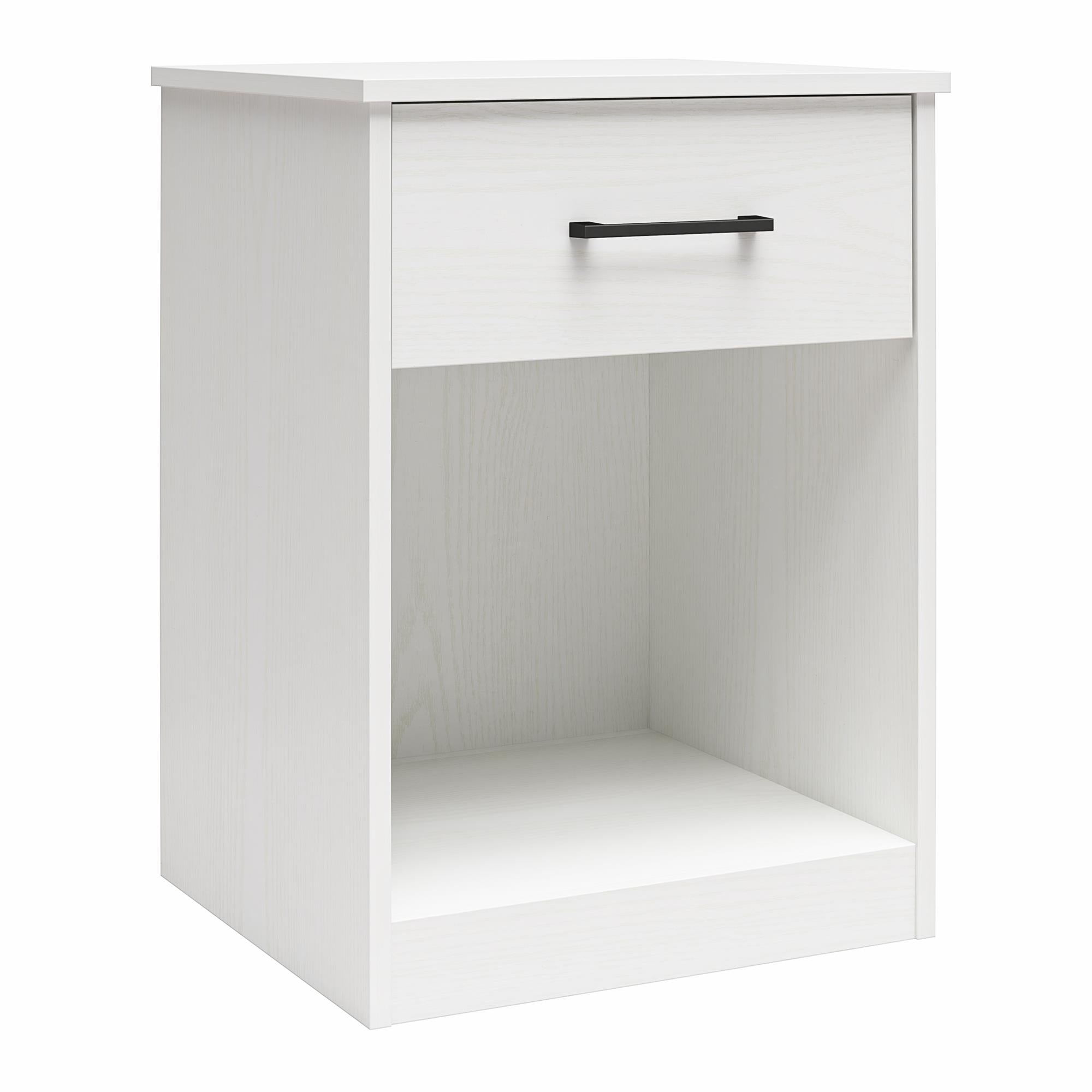 Ameriwood Home BrEZ Build Pearce Nightstand with Drawer - White