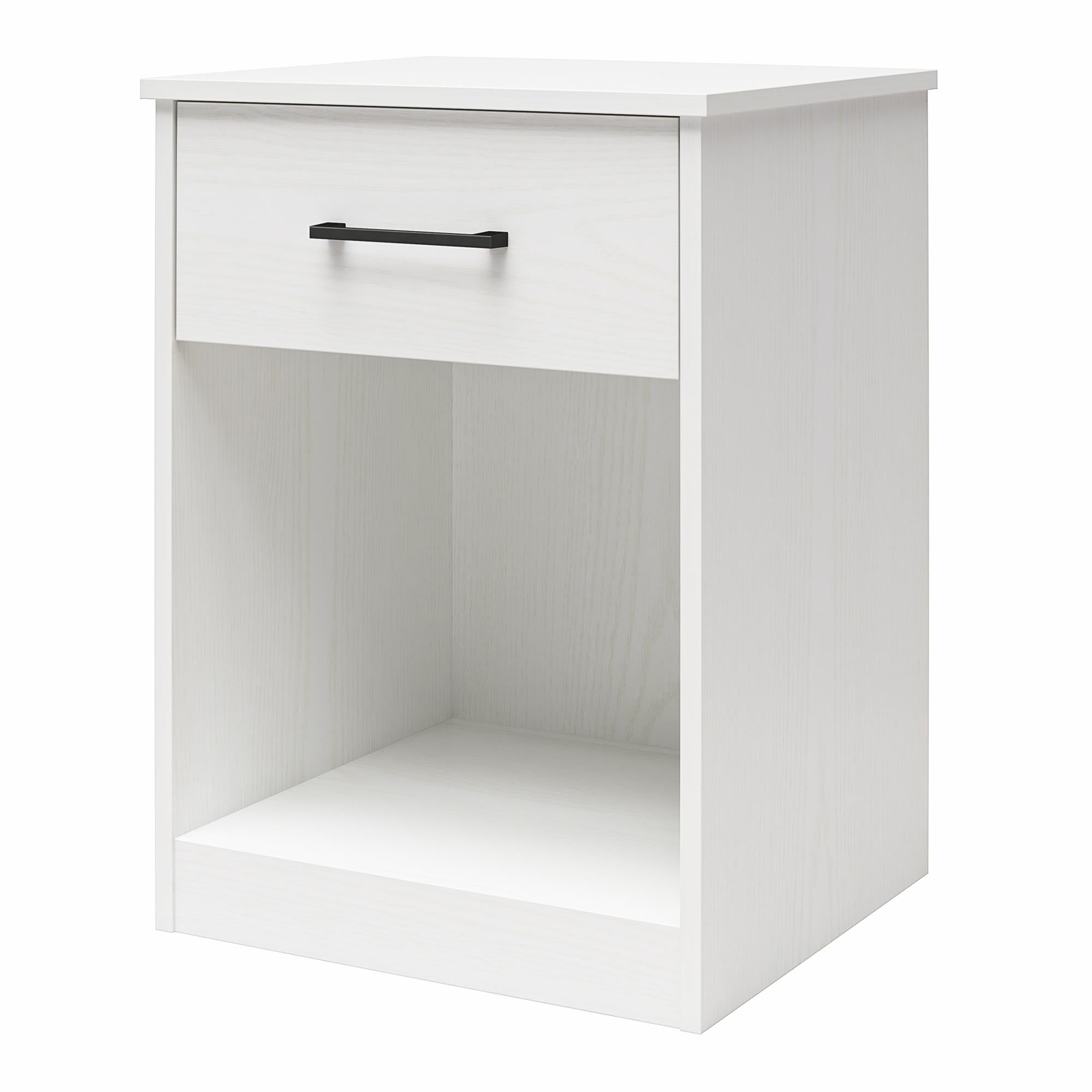 Ameriwood Home BrEZ Build Pearce Nightstand with Drawer - White