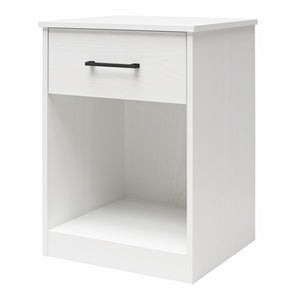Ameriwood Home BrEZ Build Pearce Nightstand with Drawer - White