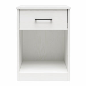 Ameriwood Home BrEZ Build Pearce Nightstand with Drawer - White