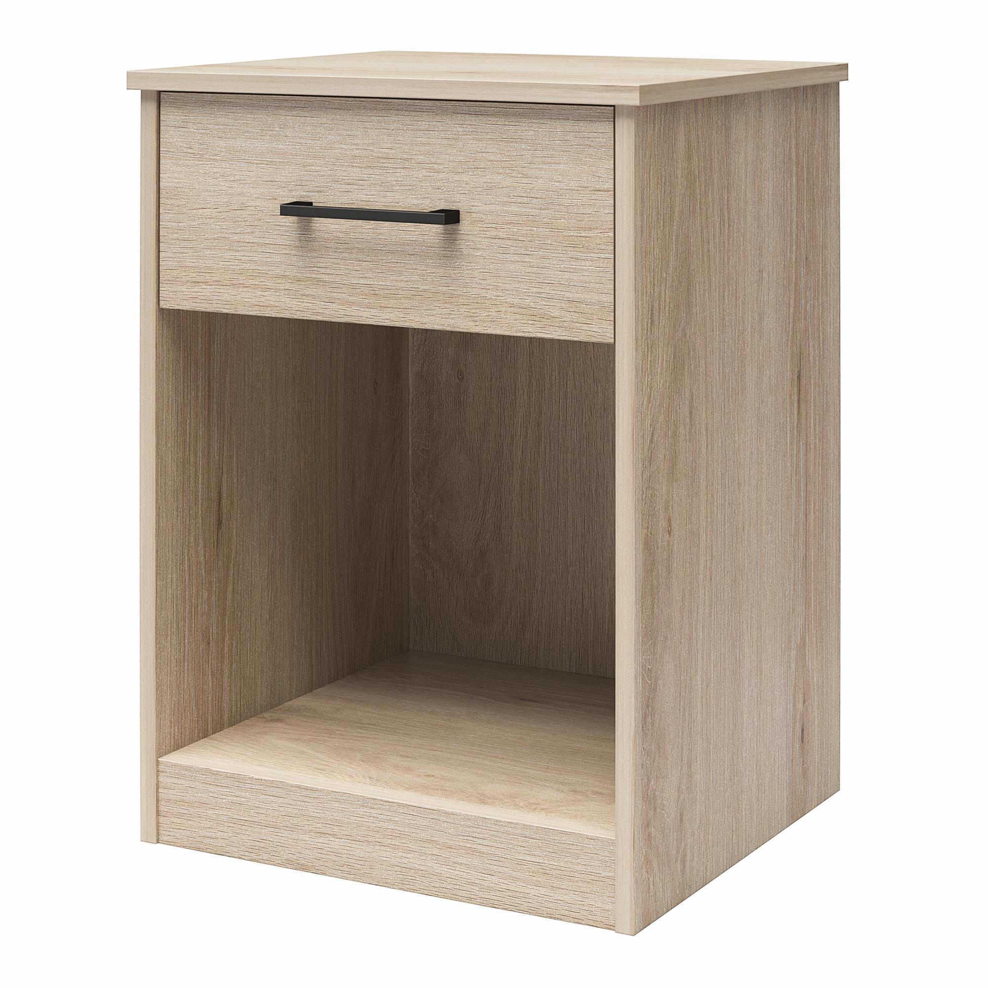 Ameriwood Home BrEZ Build Pearce Nightstand with Drawer - Blonde Oak