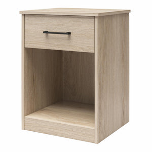 Ameriwood Home BrEZ Build Pearce Nightstand with Drawer - Blonde Oak