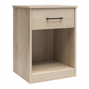 Ameriwood Home BrEZ Build Pearce Nightstand with Drawer - Blonde Oak
