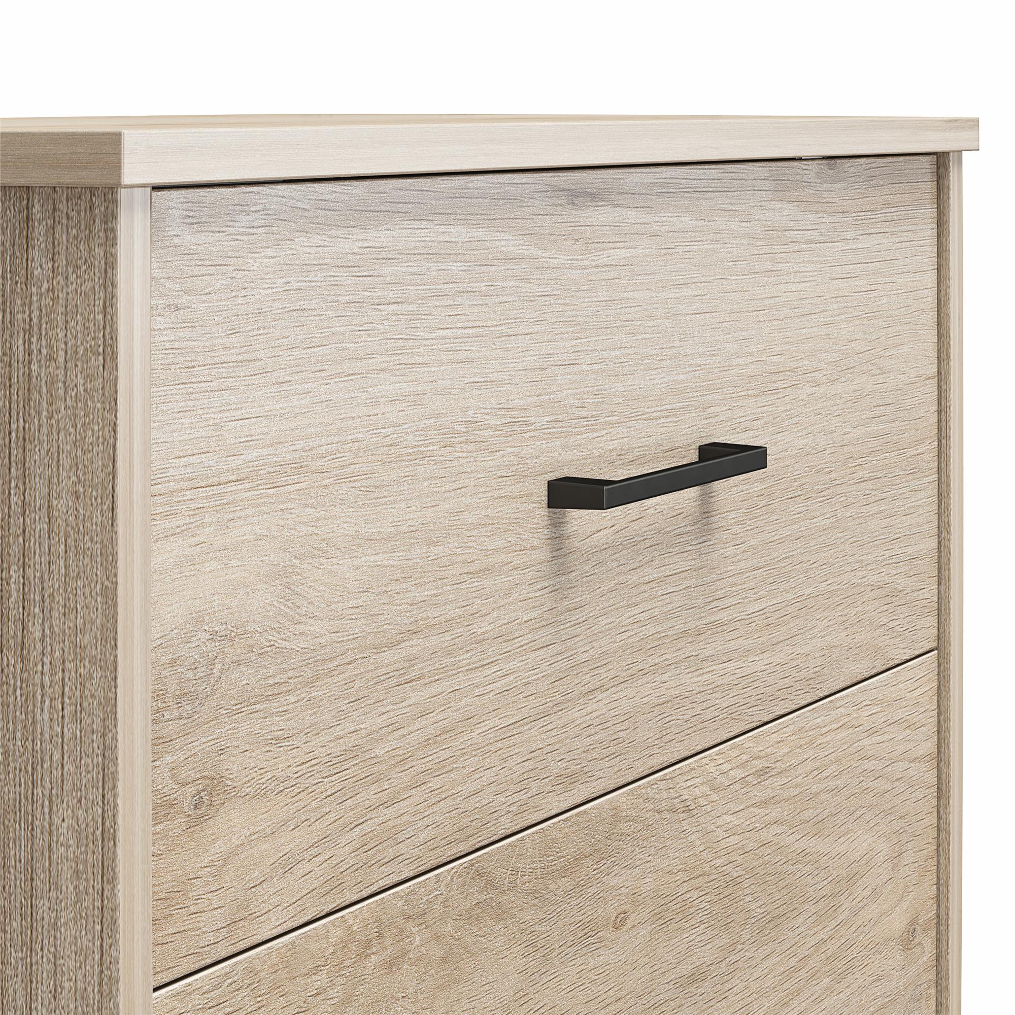 Ameriwood Home BrEZ Build Pearce Tall 5 Drawer Dresser - Blonde Oak - 5 Drawer