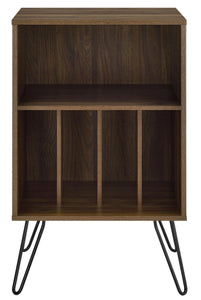Novogratz Concord Turntable Stand - Florence Walnut