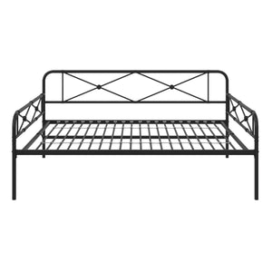 RealRooms Allysa Metal Daybed - Black - Full