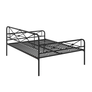 RealRooms Allysa Metal Daybed - Black - Full