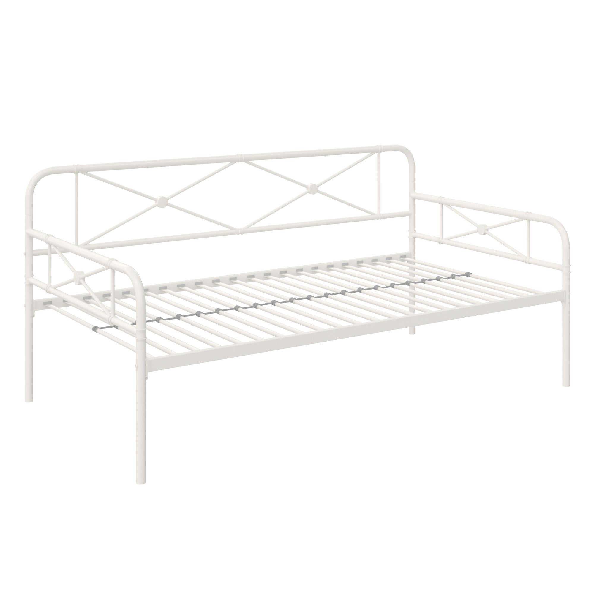 RealRooms Allysa Metal Daybed - White - Twin