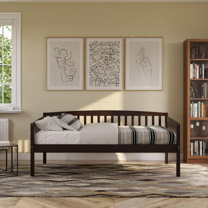 DHP Lydia Wood Daybed - Espresso - Twin
