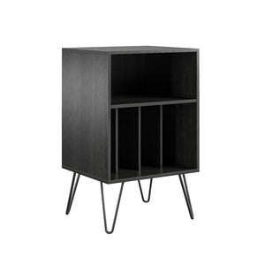 Novogratz Concord Turntable Stand - Black Oak