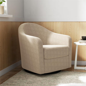 DHP Gentle Swivel Accent Chair - Taupe Boucle