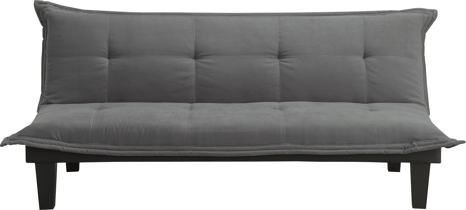 DHP Lodge Futon Sofa Bed - Dark Gray