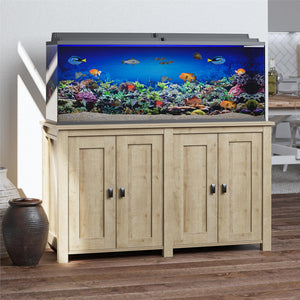 Ollie & Hutch Farmington 55 Gallon Aquarium or Terrarium Stand - Natural