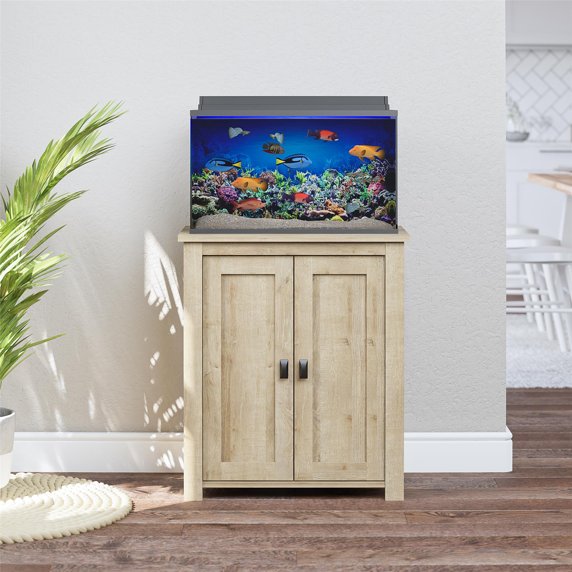 Ollie & Hutch Farmington 10-20 Gallon Aquarium or Terrarium Stand - Natural