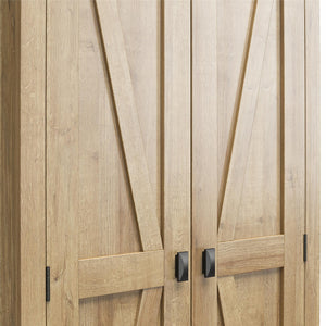 Systembuild Evolution Farmington 30" Wide Storage Cabinet - Natural