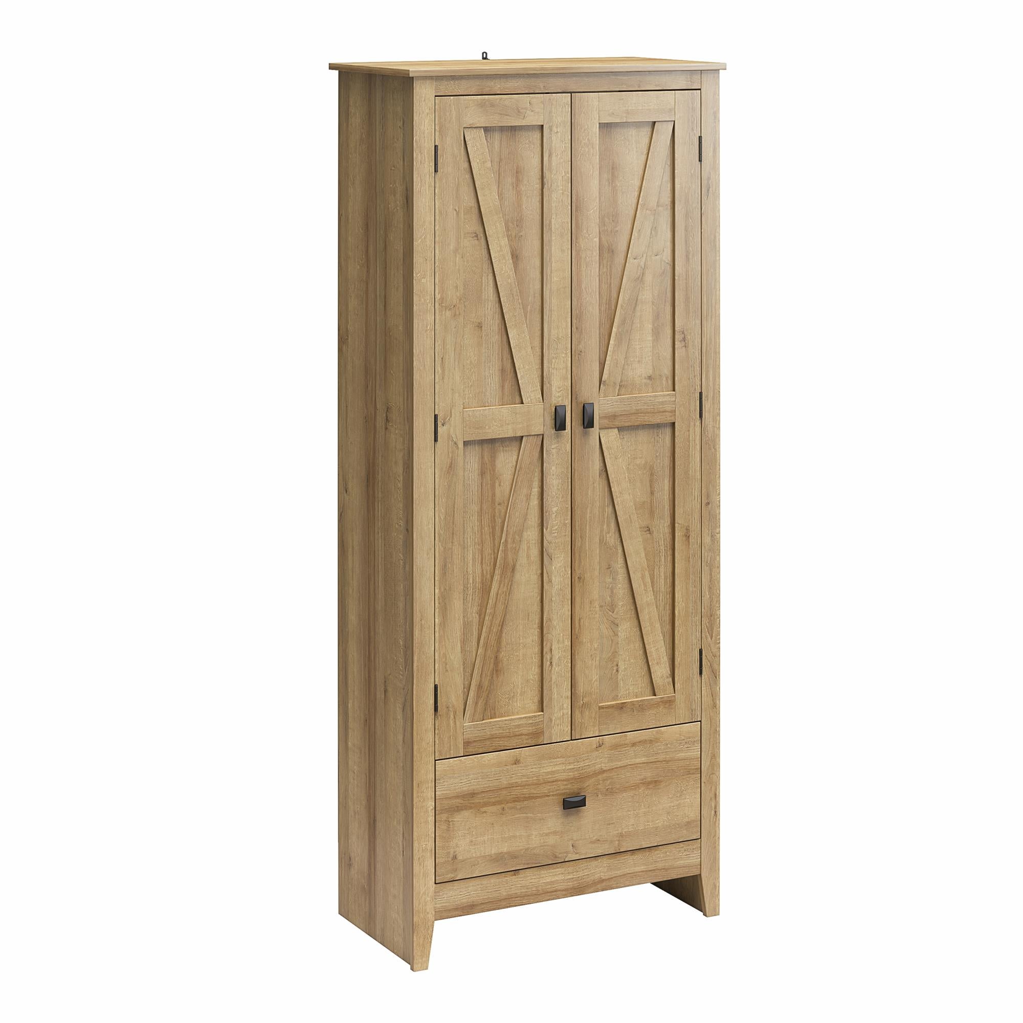 Systembuild Evolution Farmington 30" Wide Storage Cabinet - Natural