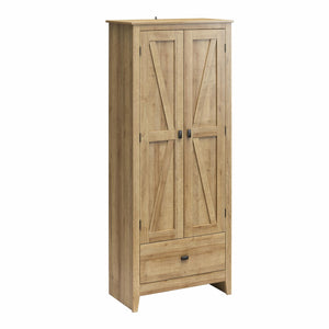 Systembuild Evolution Farmington 30" Wide Storage Cabinet - Natural