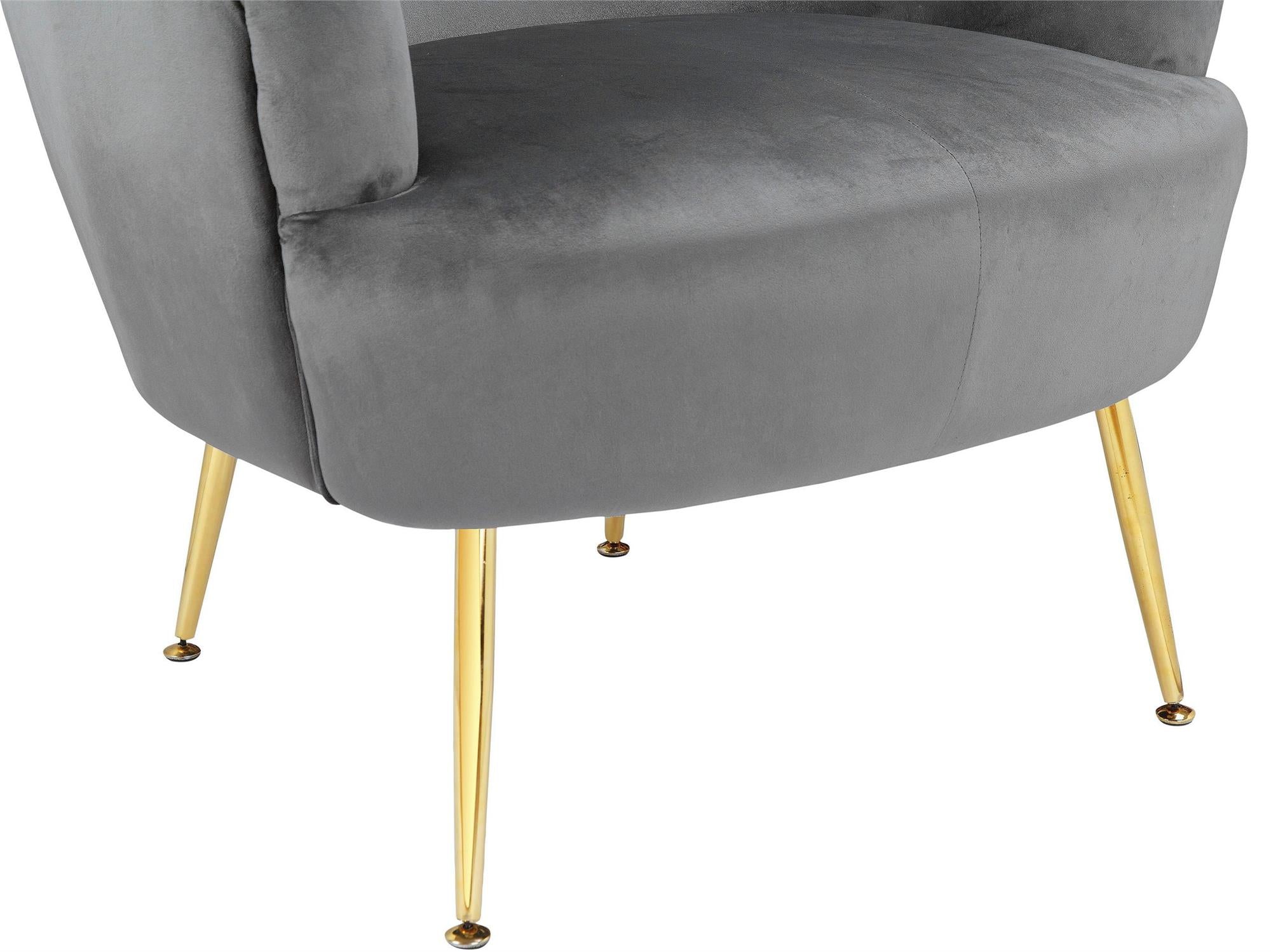 Ren Home Kara Accent Chair - Gray