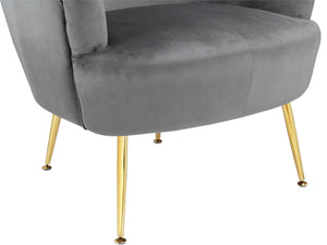 Ren Home Kara Accent Chair - Gray